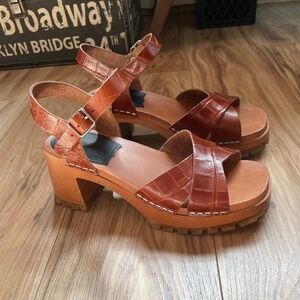 Swedish Hasbeens strappy sandal